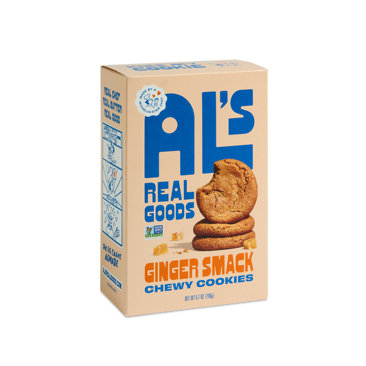 AL's Real Goods - Ginger Smack Chewy Cookies