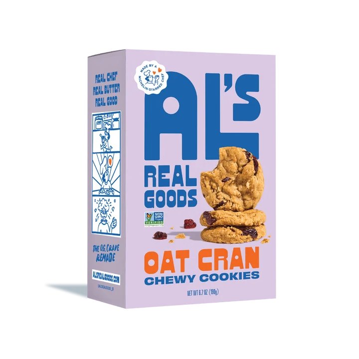 AL´s Real Goods - Oat Cran Chewy Cookies
