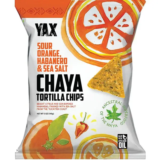 YAX - Chaya Tortilla Chips Habanero Sour Orange
