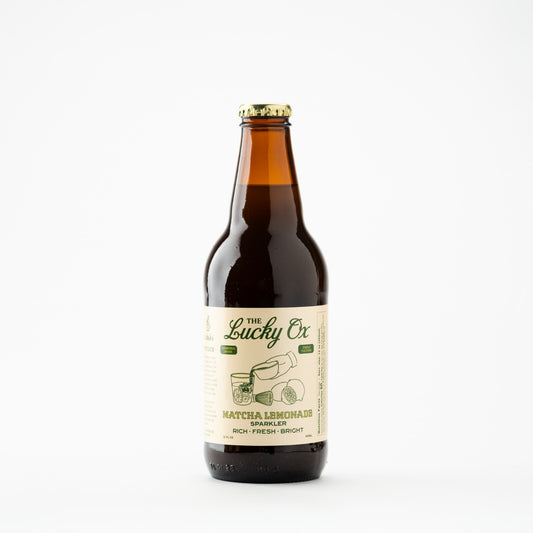 The Lucky OX - Matcha Lemonade Sparkler