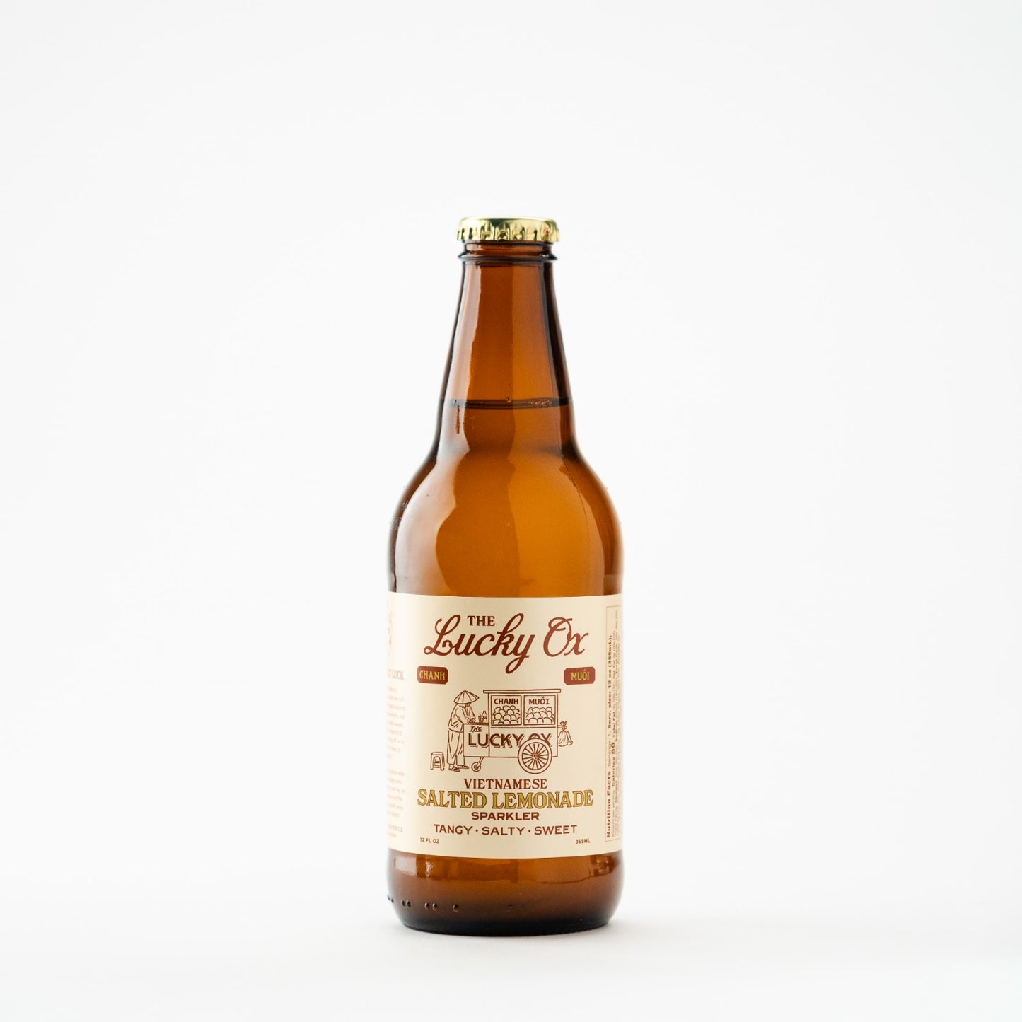 The Lucky OX - Vietnamese Salted Lemonade Sparkler
