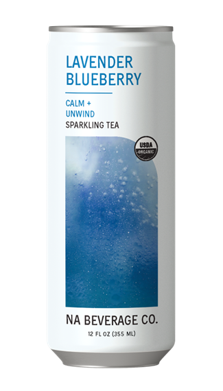 NA - Functional Sparkling Tea Lavender Blueberry