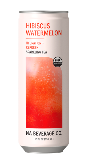 NA - Functional Sparkling Tea Hibiscus Watermelon