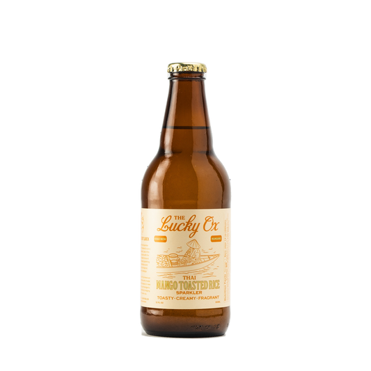 The Lucky OX - Thai Mango Toasted Rice Sparkler